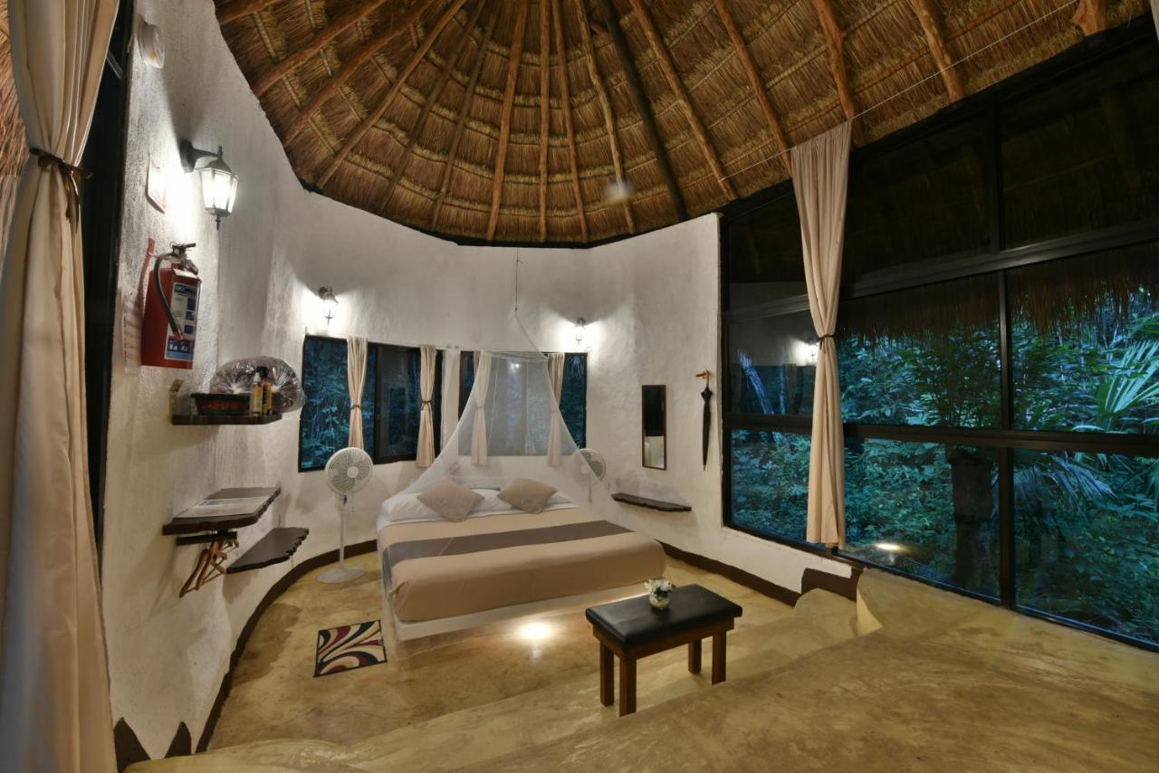 Jolie Jungle Eco Hotel (Adults Only) Leona Vicario Bagian luar foto